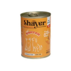 كنسرو سوییچ  شاير 400 گرمي گربه و سگ